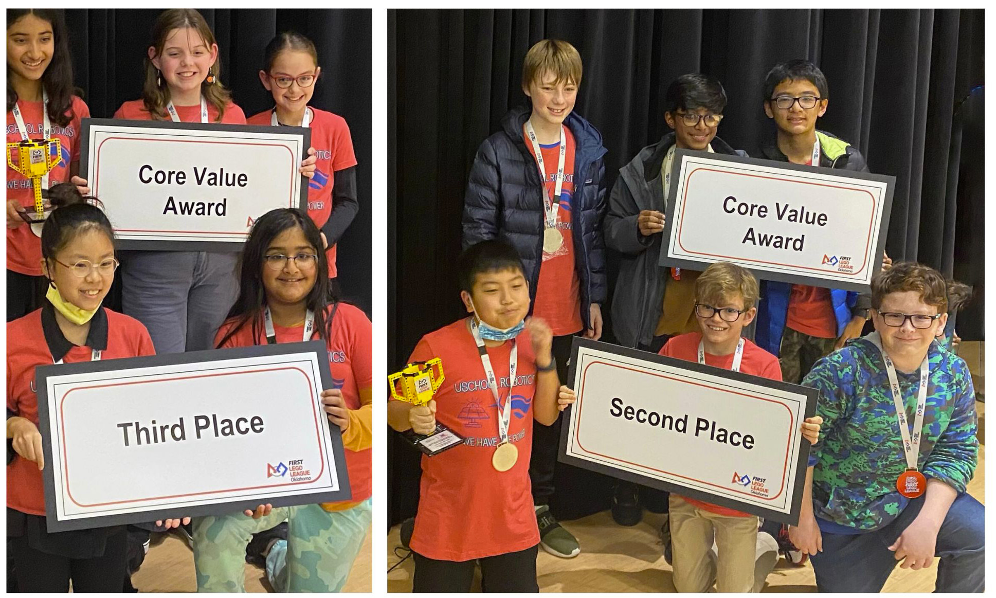 Robotics teams earn awards at state competition University School
